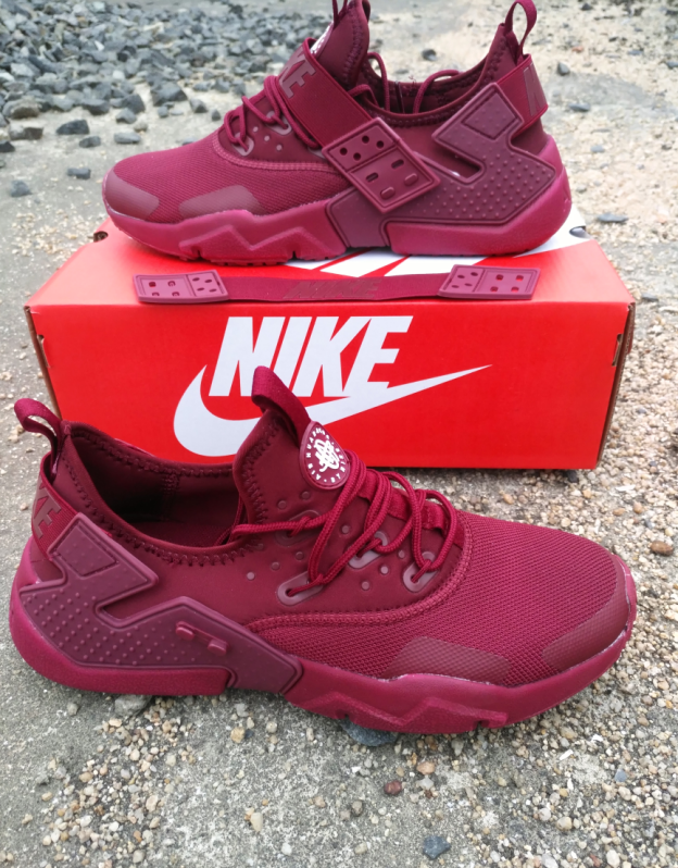 Nike Air Huarache 6 Bandage Wine Red Shoes